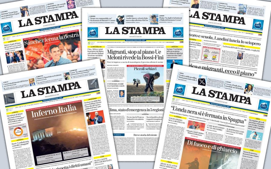 la stampa