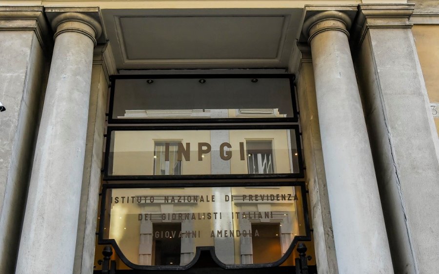 La sede dell'Inpgi a Roma (Foto: ImagoEconomica/Fnsi)