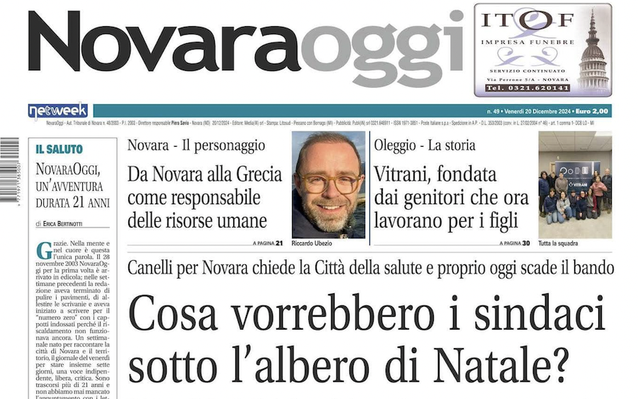 novara oggi