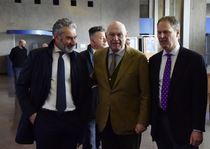 CARLO NORDIO MINISTRO DELLA GIUSTIZIA CARLO BARTOLI PRESIDENTE ORDINE GIORNALISTI ImagoEconomica