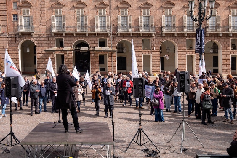 manifestazione giornalisti